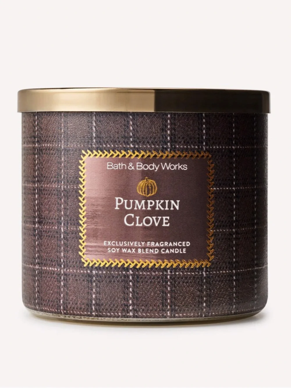 Bath & Body Works Pumpkin Clove Soy Wax Candle
